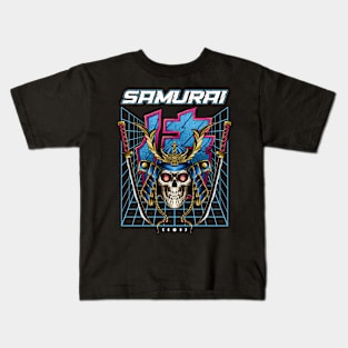 Samurai Skull Kids T-Shirt